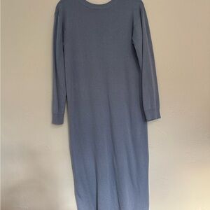 Long Sleeve Midi Length Sweater Dress from The Drop